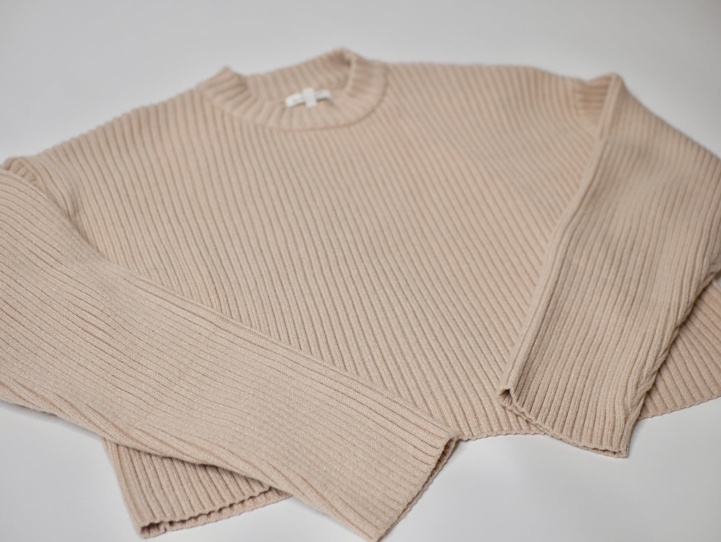 Beige Knit Sweater